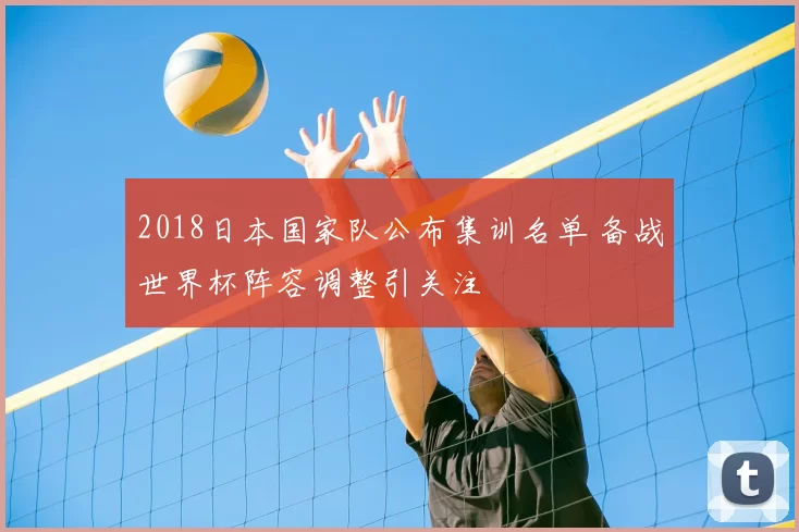 2018日本国家队公布集训名单 备战世界杯阵容调整引关注